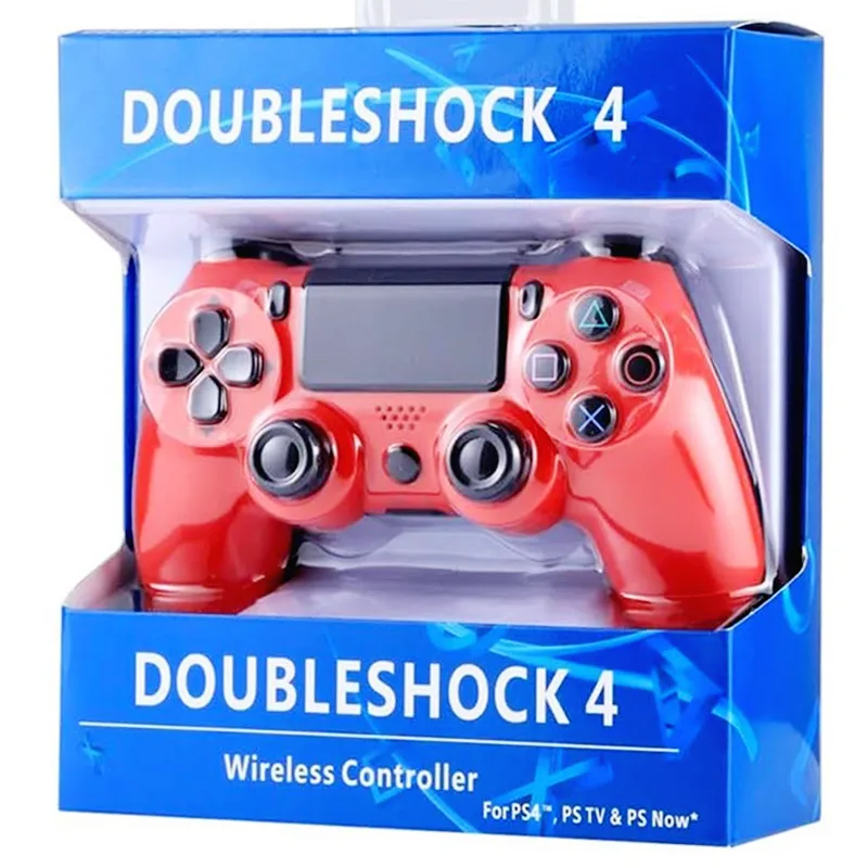 High Quality PlayStation 4 Wireless Controller Gamepad Doubleshock - Red